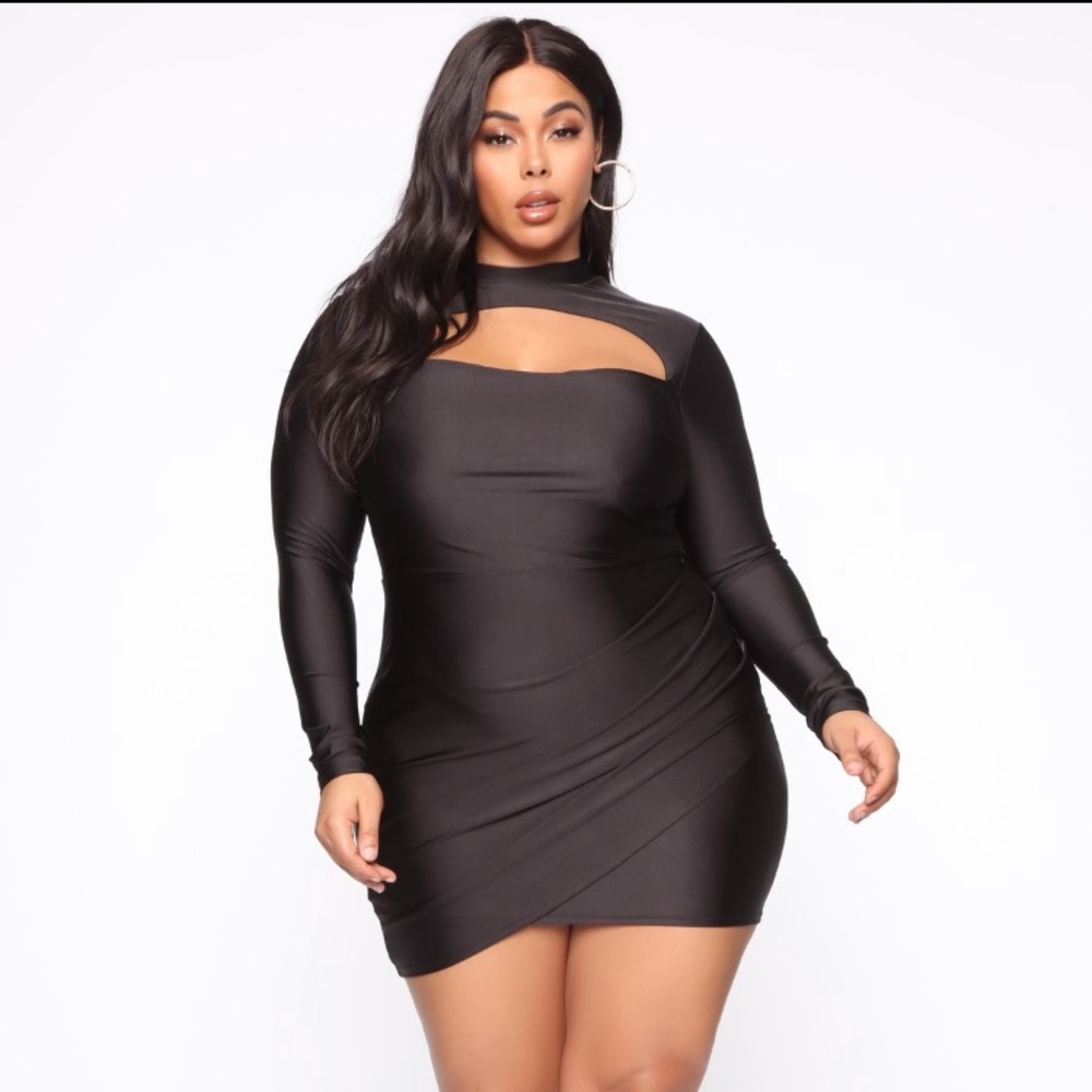 Fashionnova Black Dress